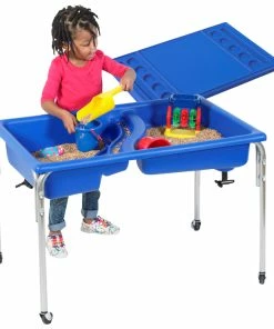 Promo 🔔 Childrens Factory Children's Factory Neptune Activity Table With Lid, 35 X 24 X 18 Inches 🧨