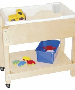Buy 𤊠Wood Designs Petite Sand And Water Activity Table With Lid And Tub, 15 In W X 26 In H đ