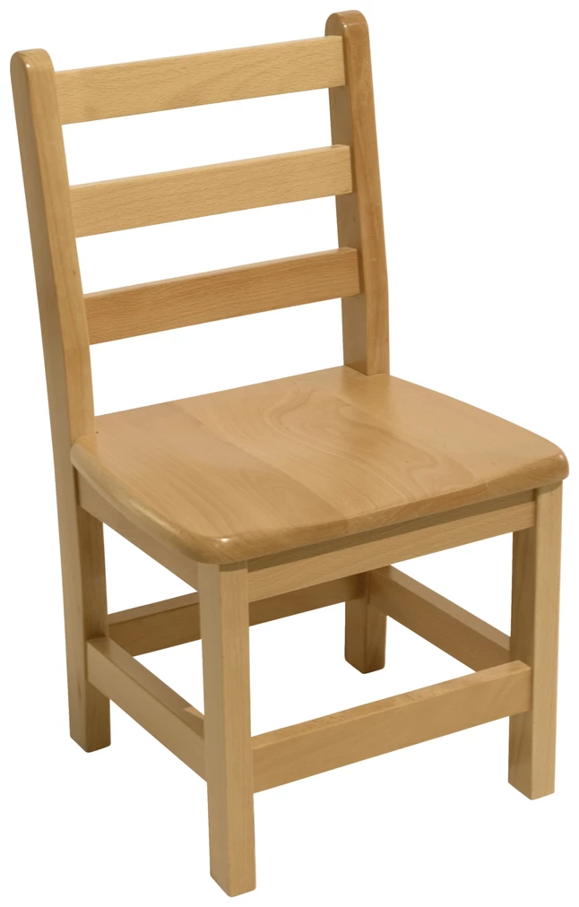 New ๐คฉ Wood Designs Deluxe Hardwood Chairs, 15-Inch Seat Height, 16 X 14-3/4 X 27-3/4 Inches, Natural, Set Of 2 ๐ - Image 2