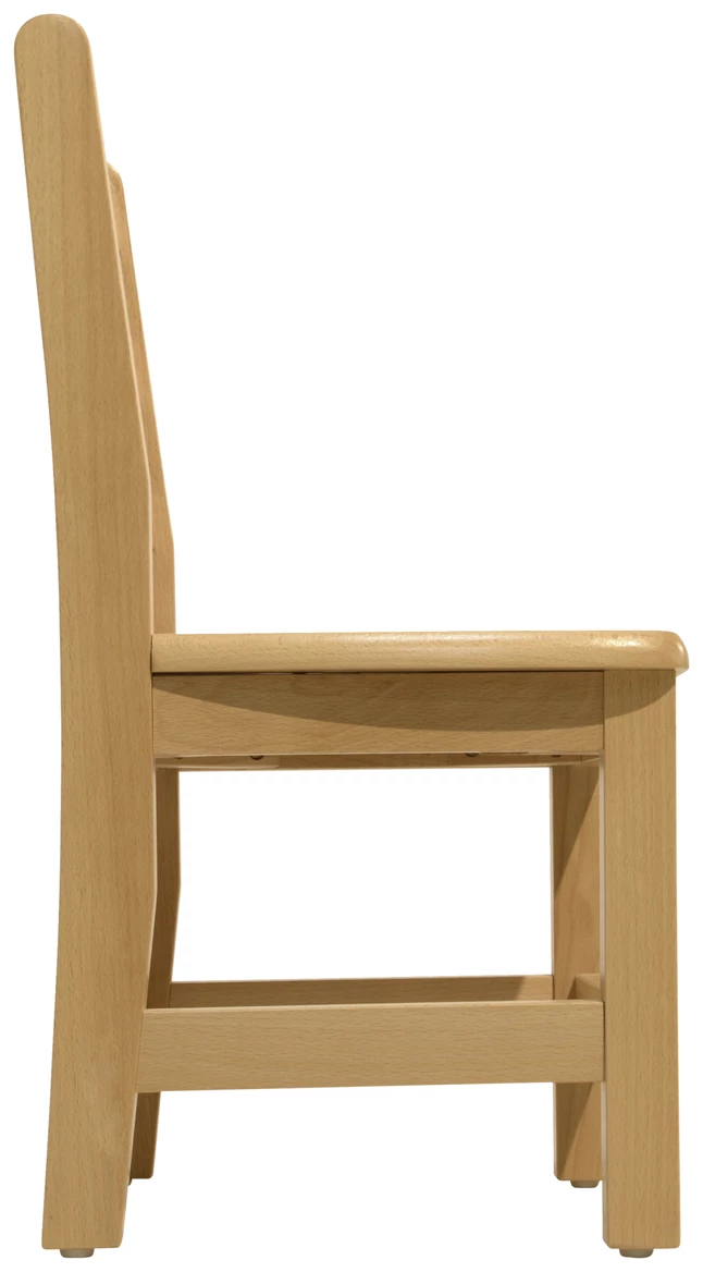 New ๐คฉ Wood Designs Deluxe Hardwood Chairs, 15-Inch Seat Height, 16 X 14-3/4 X 27-3/4 Inches, Natural, Set Of 2 ๐ - Image 4