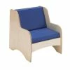 Best Pirce 🥰 Childcraft Family Living Room Chair, Blue, 17-3/4 X 20-1/8 X 20-1/4 Inches ✔️