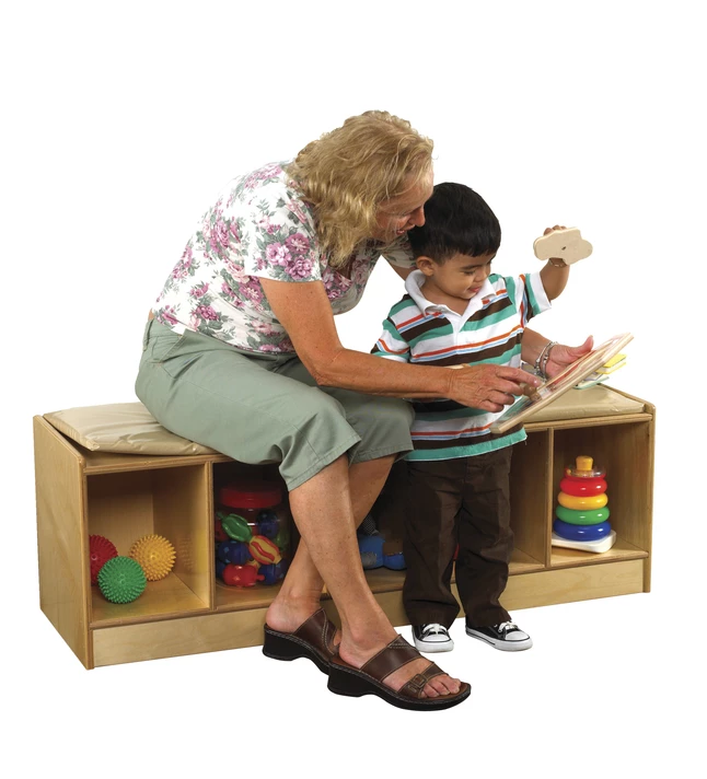 Wholesale ๐ Childcraft Toddler Bench Replacement Cushion, 46-1/2 X 14-3/4 X 1 Inches, Beige ๐งจ - Image 2