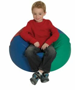 Top 10 🛒 Childrens Factory Children's Factory Premium Bean Bag Chair, 26 Inches, Vinyl, Rainbow 😍
