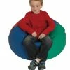 Deals 💯 Childrens Factory Children's Factory Premium Bean Bag Chair, 35 Inches, Vinyl, Rainbow ✔️