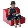 Best reviews of 🥰 Childrens Factory Children's Factory Library Chair, Red ❤️