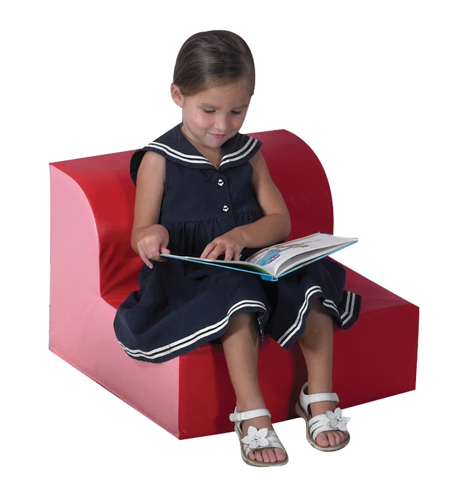 Best reviews of 🥰 Childrens Factory Children's Factory Library Chair, Red ❤️