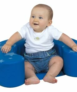 Best reviews of 🔔 Childrens Factory Children's Factory Sit Me Up, Blue With Stars, 24 X 18 X 6 Inches 👍