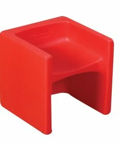 New 👏 Childrens Factory Children's Factory Cube Chair, 15 X 15 X 15 Inches, Red 🔥