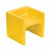 Budget ❤️ Childrens Factory Children's Factory Cube Chair, 15 X 15 X 15 Inches, Yellow 😉