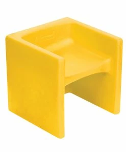 Budget ❤️ Childrens Factory Children's Factory Cube Chair, 15 X 15 X 15 Inches, Yellow 😉