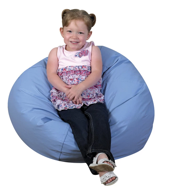 Wholesale đĽ Childrens Factory Children's Factory Premium Bean Bag Chair, 26 Inches, Sky Blue â¤ď¸