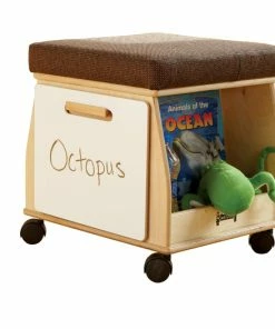 Deals ✨ Jonti-Craft SideKick Literacy Stool, 16 X 18-1/2 X 18 Inches, Espresso 🤩