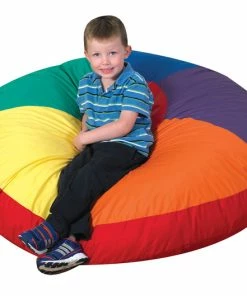 Best deal 🔥 Childrens Factory Children's Factory Medium Color Wheel Floor Cushion, 42 Inches Diameter 🛒