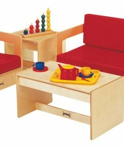 Best Sale 🎁 Jonti-Craft Living Room Chair, 19-1/2 X 20 X 20 Inches, Red ⌛