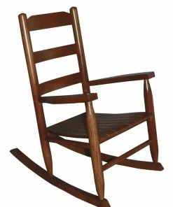Hot Sale 🎉 Dixie Seating Youth Rocker, 19 X 27 X 31 Inches, Medium Oak Finish 🎁