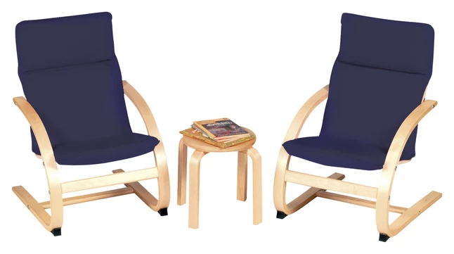 Deals đ Guidecraft Kiddie Rocker, 16 X 19 X 25-1/2 Inches, Set Of 2, Blue đ