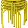 Flash Sale 🤩 Classroom Select Prima Stool, 12-Inch Seat Height, Yellow, Set Of 5 🛒