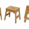 Discount 🤩 Melissa And Doug Melissa & Doug Wooden Stools, 12 X 11 X 11 Inches, Natural, Set Of 4 🛒