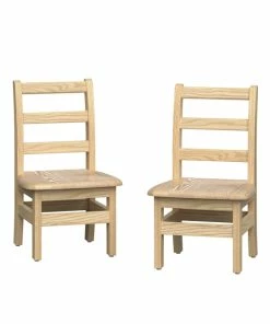 Budget ⭐ Foundations Little Scholars Ladderback Chairs, 10-Inch Seat, Set Of 2 🛒
