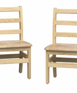 Cheapest 👍 Foundations Little Scholars Ladderback Chairs, 12-Inch Seat, Set Of 2 🌟