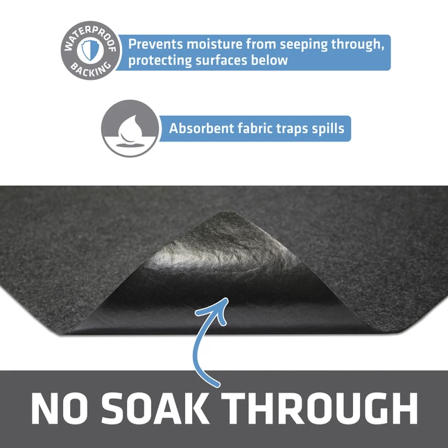 Coupon 🤩 Dry Mate Sensory Mat, 45 X 58 Inches, Charcoal ✨ - Image 3