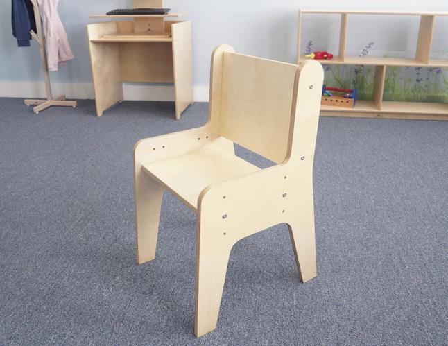 Top 10 🤩 Whitney Brothers Adjustable Economy Natural Chair, 16 X 18 X 28 Inches 🧨 - Image 4