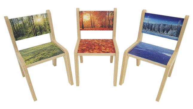 Brand new đŻ Whitney Brothers Nature View Autumn Chair, 12-Inch Seat, 13-3/4 X 17 X 23-1/2 Inches đ - Image 2