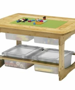 Best deal 🎁 Copernicus Bamboo Construction Bricks Table, 35 X 25 X 18-3/4 Inches 👍