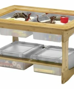 Best Sale ✨ Copernicus Bamboo Sensory Table, 35 X 25 X 18-3/4 Inches 👍