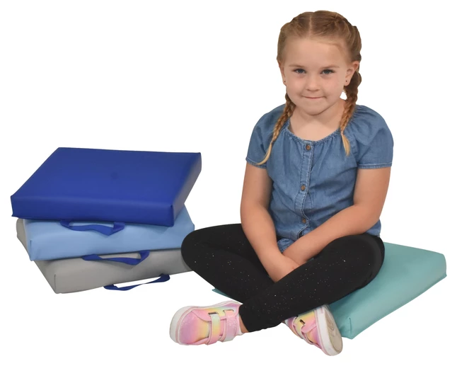 Flash Sale â Childcraft Square Cushions, 15 X 15 X 2-1/2 Inches, Assorted Colors, Set Of 4 đ - Image 5