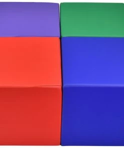 Buy ๐ Childcraft Square Ottoman, 16 X 16 X 12 Inches, Set Of 4 ๐ฏ