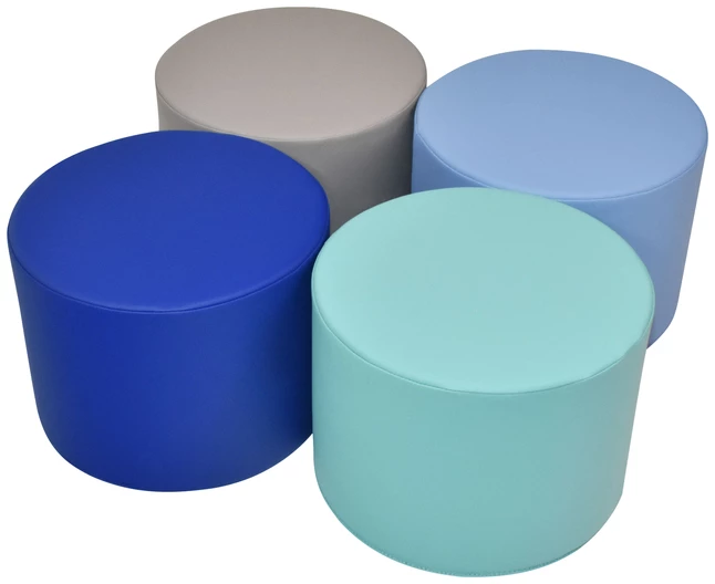 Coupon â¤ď¸ Childcraft Round Ottoman, 16 X 16 X 16 Inches, Set Of 4 đ - Image 2