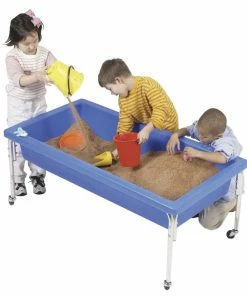 Discount ⌛ Childrens Factory Children's Factory Activity Table With Lid, 50 X 26 X 18 Inches ⌛
