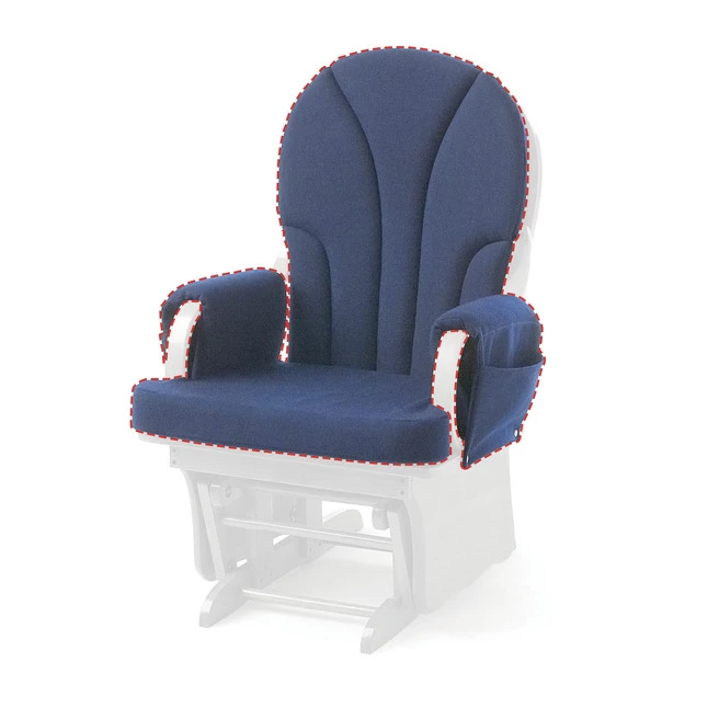 Cheapest โ๏ธ Foundations Replacement Cushion, Blue, For Use With Lullaby Glider Rocker ๐งจ
